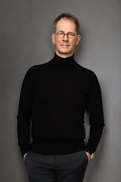 Porträtt på Nils Eriksson.